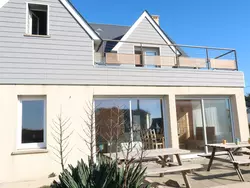 Ferienhaus La Plage in Denneville - 7 Personen, Hund erlaubt