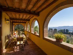 Ferienhaus Bellavista in Riparbella - 6 Personen, Hund erlaubt