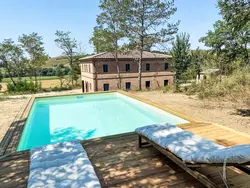 Ferienhaus Podere Vetricella in Asciano - 8 Personen, Hund erlaubt