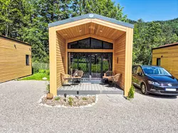 Bild zur gratis inserierten Ferienwohnung Tiny Haus Glockenalm-Chalet Wendelstein.