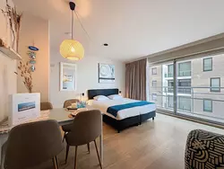 Ferienwohnung Blue Sand I with lateral sea view in Blankenberge - 2 Personen, Hund erlaubt