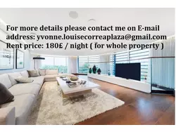 Ferienwohnung Modern and Spacious Penthouse in London in Keine Region - 8 Personen, Hund erlaubt