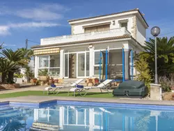 Ferienhaus Villa Pepin in Vinaròs (el Baix Maestrat) - 6 Personen, Hund erlaubt