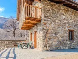 Ferienhaus Baita Ribes in Sorico - 6 Personen, Hund erlaubt