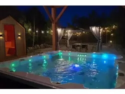 Ferienhaus Camping Häuser „Kurs“ zur Erholung in Polen - 6 Personen, Hund erlaubt