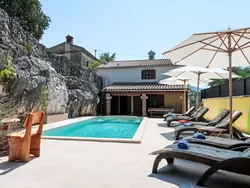 Ferienhaus Nika in Općina Kršan - 6 Personen, Hund erlaubt