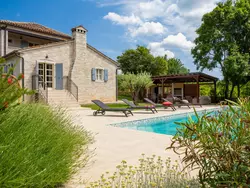 Ferienhaus Villa Grando I in Općina Tinjan - 8 Personen, Hund erlaubt