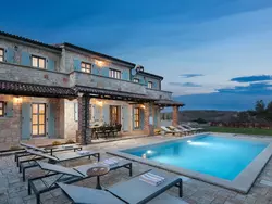 Ferienhaus Clematis in Općina Sveti Lovreč - 8 Personen, Hund nicht erlaubt