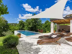 Ferienhaus Klementini in Općina Cerovlje - 6 Personen, Hund erlaubt