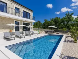 Ferienhaus Villa Piemonte Istria in Općina Grožnjan - 8 Personen, Hund nicht erlaubt