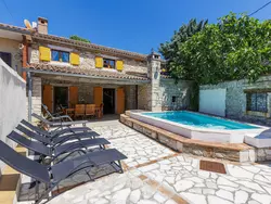 Ferienhaus Villa Puntarina in Općina Barban - 6 Personen, Hund erlaubt