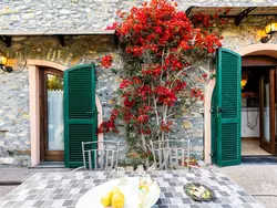 Bild zur gratis inserierten Ferienwohnung La Bouganville - Rustico con giardino.