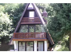 Ferienhaus Finnhütte am Waldrand in Huy-Neinstedt - 4 Personen, Hund erlaubt