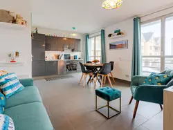 Ferienwohnung Blue Bay in Deauville - 4 Personen, Hund nicht erlaubt