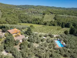 Ferienwohnung La Foresta in Castellina in Chianti - 6 Personen, Hund erlaubt