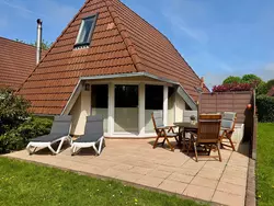 Bild zur gratis inserierten Ferienwohnung mit Terrasse, Grill und Garten.