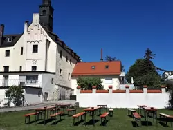 Ferienwohnung Schloss Weichs in Regensburg - 2 Personen, Hund erlaubt