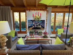 Ferienhaus mit Panoramablick in Dietramszell - 2 Personen, Hund erlaubt