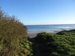 Bild zur gratis inserierten Ferienwohnung Urlaub am Meer im Ferienhaus mit Sauna.