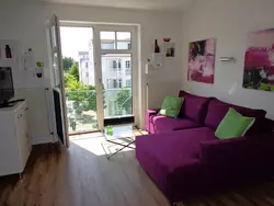 Bild zur gratis inserierten Ferienwohnung mit Balkon in Strandnähe.