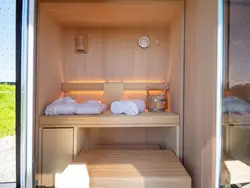 Bild zur gratis inserierten Ferienwohnung (9)Cabin Style Sauna.