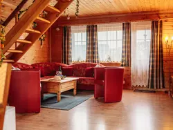 Bild zur gratis inserierten Ferienwohnung idyllisch gelegenes Blockhaus - Hunde willkommen.