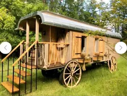 Bild zur gratis inserierten Ferienwohnung Urlaub Zirkuswagen.