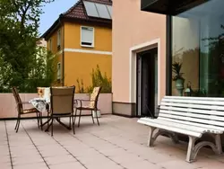 Bild zur gratis inserierten Ferienwohnung mit Terrasse.