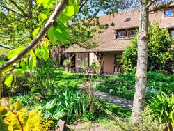 Ferienwohnung Garten-Ferienwohnung in Sundhausen - 4 Personen, Hund erlaubt
