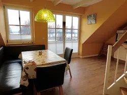 Bild zur gratis inserierten Ferienwohnung Maisonette Seebrise mit Seeblick am Strand.