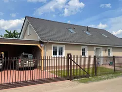 Ferienhaus in Linum mit Garten, Terrasse und Grill in Linum - 12 Personen, Hund erlaubt