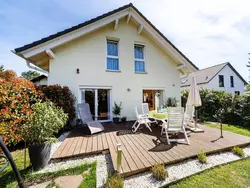 Bild zur gratis inserierten Ferienwohnung am Bodensee mit Garten und Terrasse.