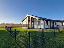 Bild zur gratis inserierten Ferienwohnung G28 Eingezäuntes Ferienhaus mit Infrarotkabine.