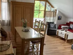 Ferienwohnung mit Balkon und Bergblick in Schöfweg - 3 Personen, Hund erlaubt