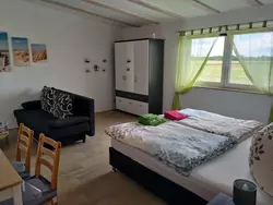 Bild zur gratis inserierten Ferienwohnung Nette Wohnung in Großsteinberg mit Grill und Terrasse.