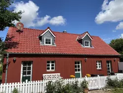 Bild zur gratis inserierten Ferienwohnung Haus in Zimmert mit Terrasse, Grill und Garten.