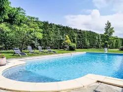 Ferienhaus auf dem Land mit Pool in Bédarrides - 10 Personen, Hund erlaubt