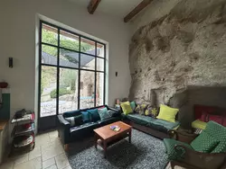 Bild zur gratis inserierten Ferienwohnung Dorfhaus in provencal mit Pool.