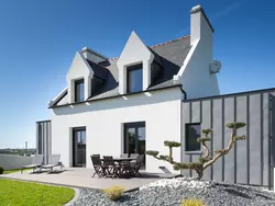 Ferienhaus Villa Tante Alice Meerblick Komfort Villa Alleinlage mit Aufzug Jacuzzi Dampfb in Goulven - 6 Personen, Hund erlaubt