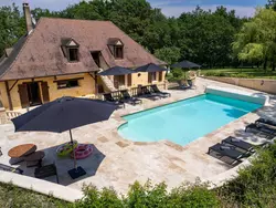 Bild zur gratis inserierten Ferienwohnung Luxus-Ferienhaus mit beheiztem Pool in der Dordogne.