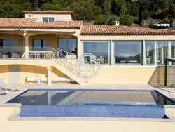 Ferienhaus Wunderschöne Villa in Valcros mit Pool und Meerblick in La Londe-les-Maures - 9 Personen, Hund nicht erlaubt
