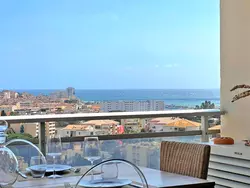 Bild zur gratis inserierten Ferienwohnung APT 4 pers - Residenz Swimmingpool - Klimaanlage - Meerblick.