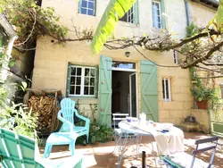 Ferienhaus Haus freistehend Sonne Bett 160cm Patio billig in Couze-et-Saint-Front - 4 Personen, Hund erlaubt