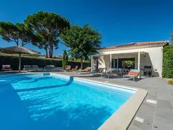 Ferienhaus Villa 3 Schlafzimmer, privater Pool Garten und Parkplatz in Calvi - 6 Personen, Hund erlaubt