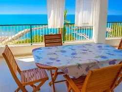 Bild zur gratis inserierten Ferienwohnung atemberaubender Blick auf die Bucht von Peschici.