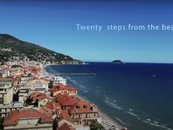 Bild zur gratis inserierten Ferienwohnung ALASSIO BEACH HOUSE - SEASIDE RELAXED LIVING.