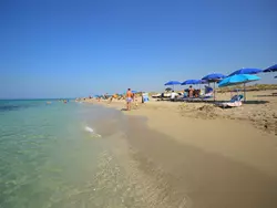 Bild zur gratis inserierten Ferienwohnung Wohnung 'Aphrodite A' in Strandnähe.