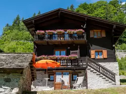 Bild zur gratis inserierten Ferienwohnung Chalet Borgo Walser Testa 9.