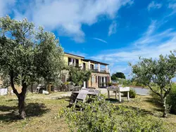 Bild zur gratis inserierten Ferienwohnung Bella Vista Poggi 180 Grad Fantastischer Meerblick.