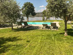 Bild zur gratis inserierten Ferienwohnung in Magione mit Garten und Grill.